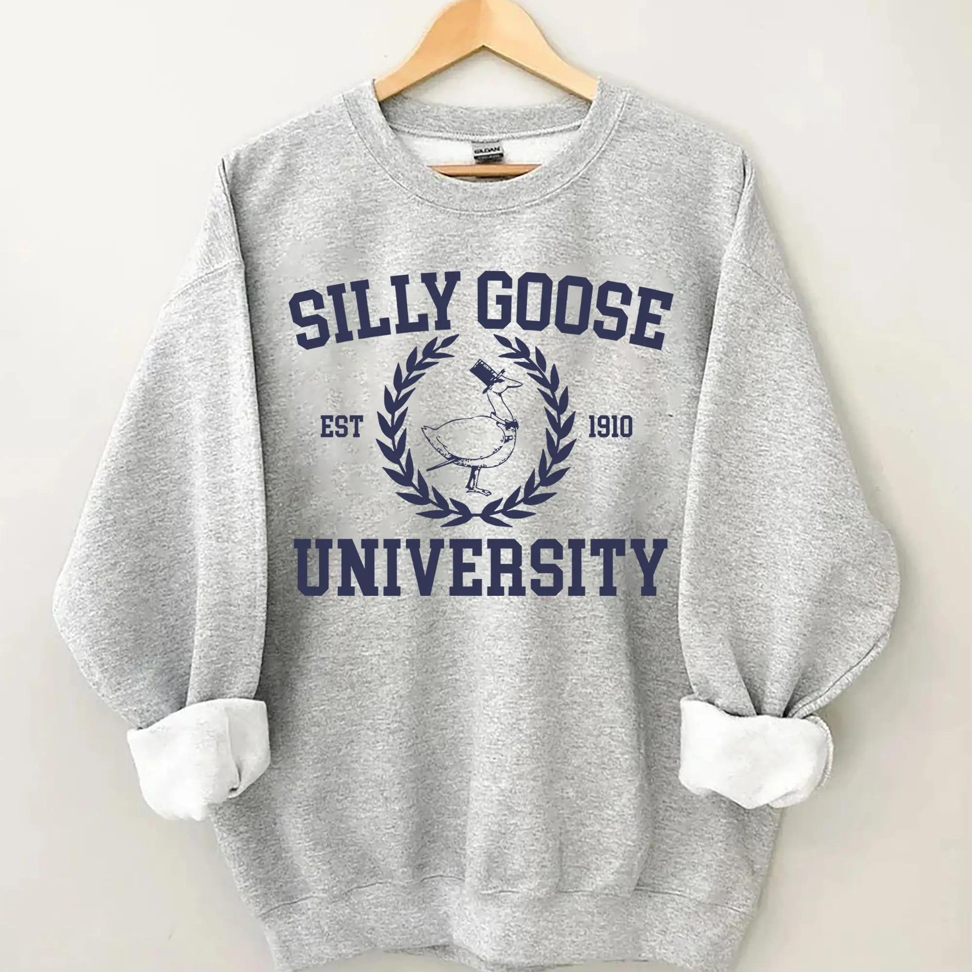 Silly Goose University Sweatshirt T- …