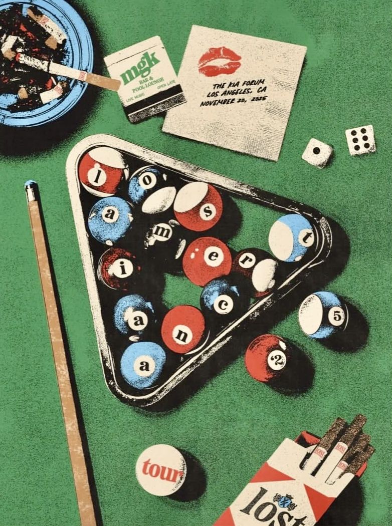 Vintage Pool Table Poster, Billiards …
