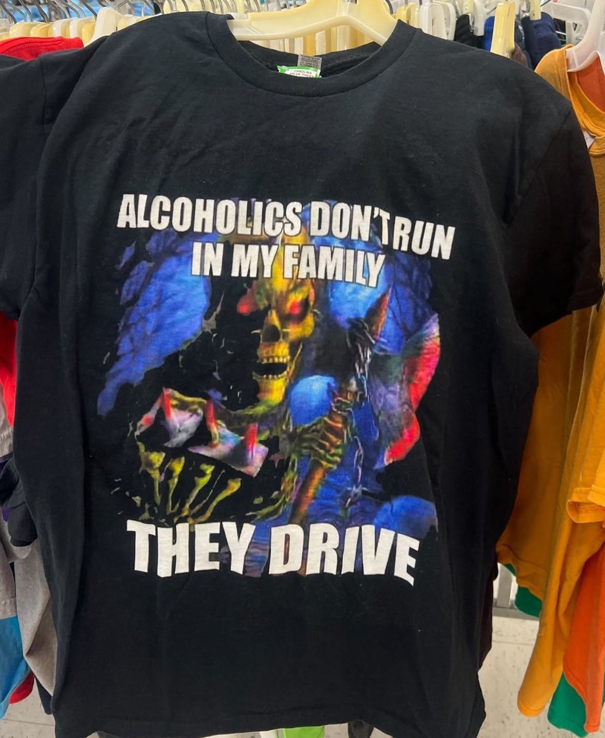 Alcoholics Don’t Run in My Fam …