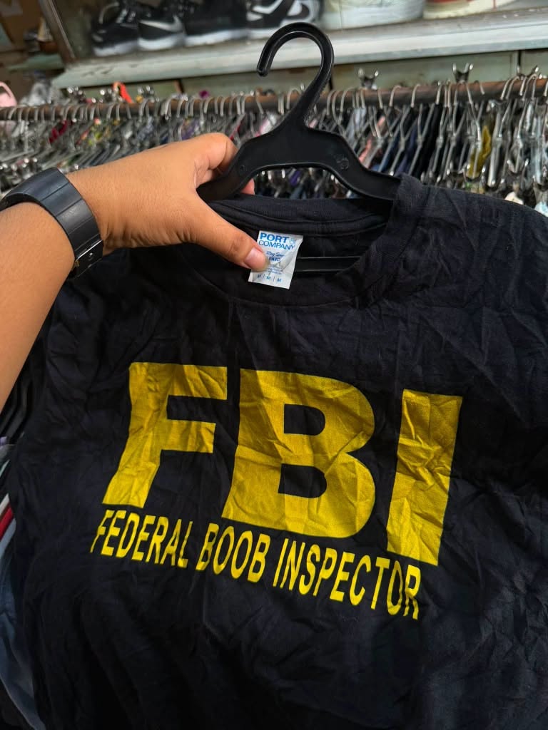 FBI Federal Boob Inspector T-Shirt …