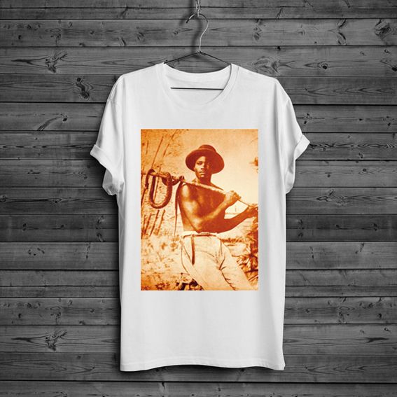 Vintage Sepia Pinup Woman T-Shirt …