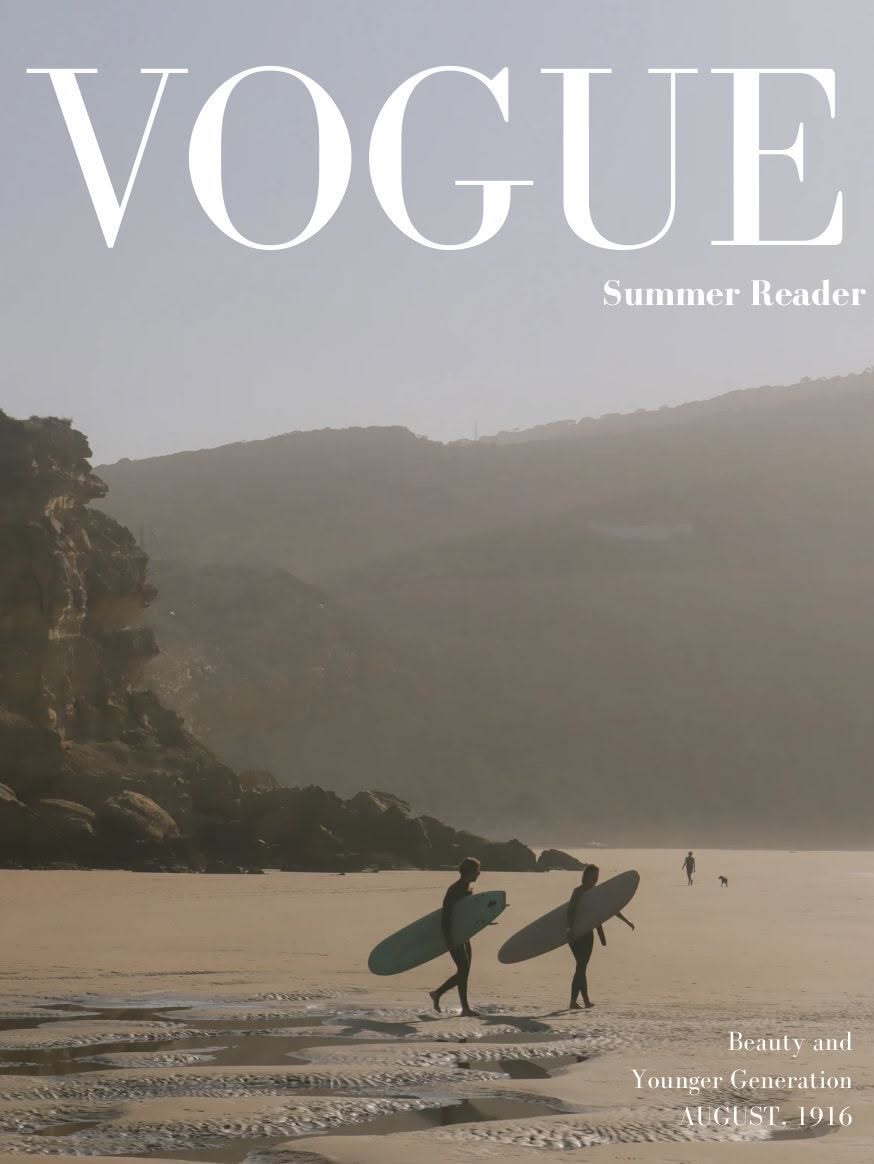 Summer Beach Magazine Cover, Beach T &hellip;