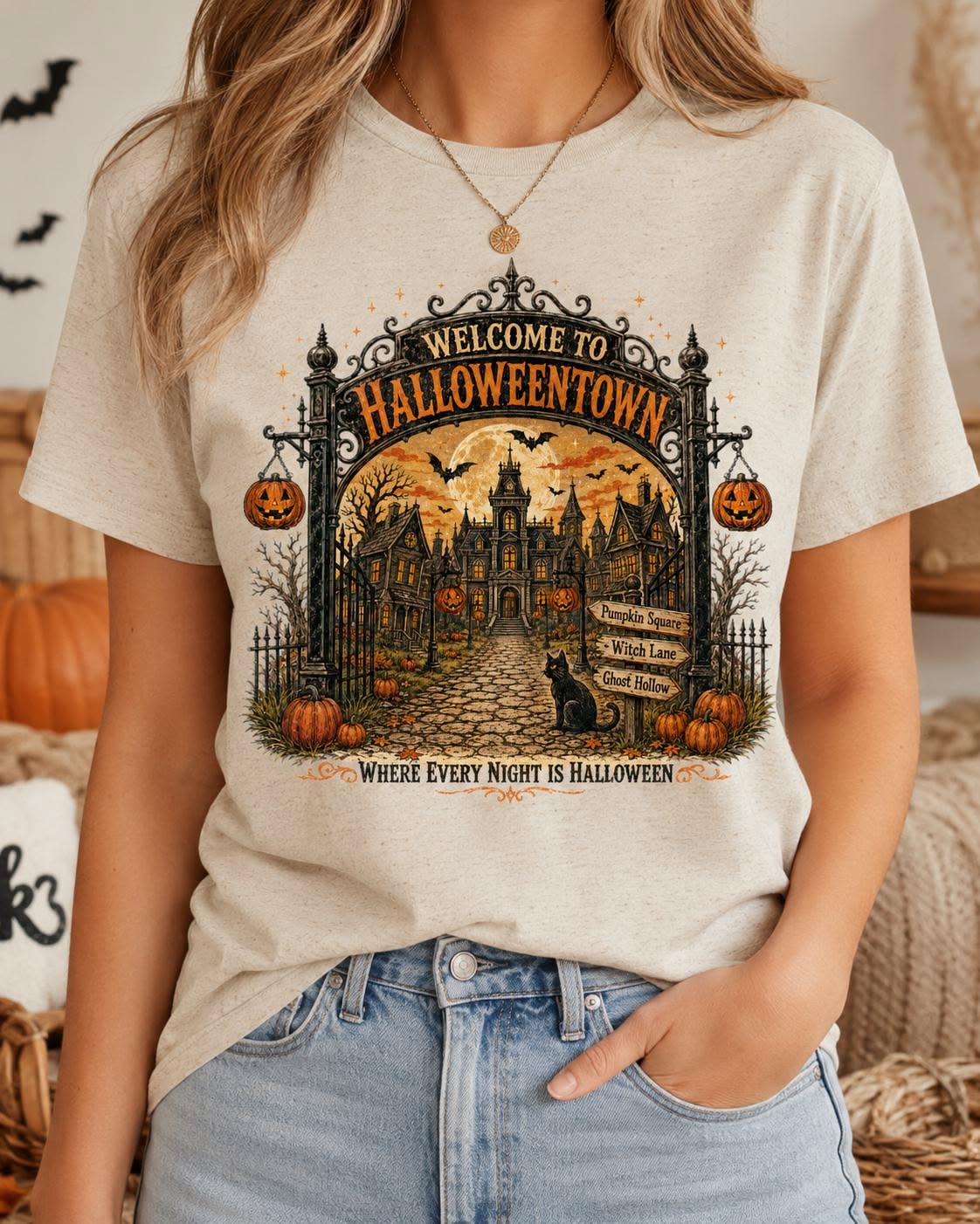 Welcome to Halloweentown Shirt Vinta …
