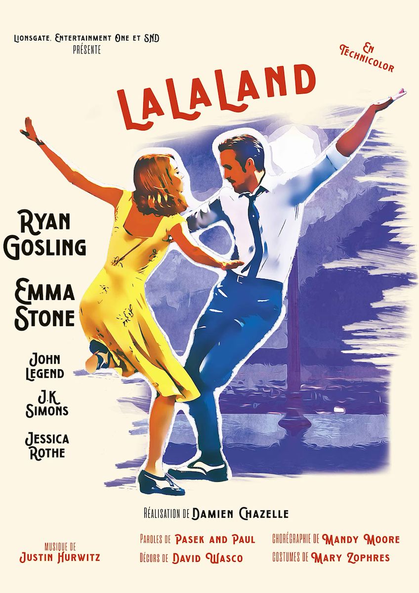 Vintage Dancing Couple Movie Poster, …