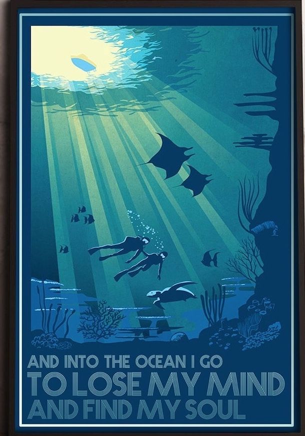 Into the Ocean I Go to Lose My Mind …