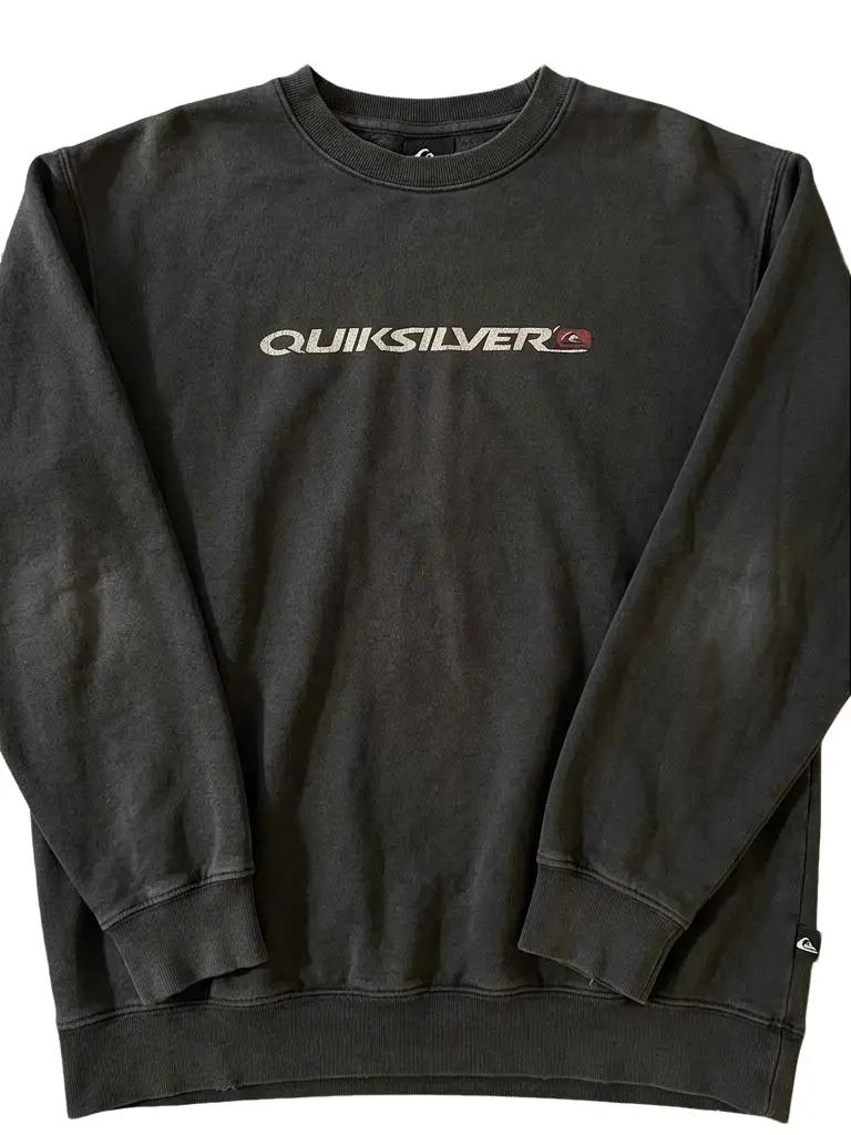 Vtg Quiksilver Skate Sweatshirt Grun …