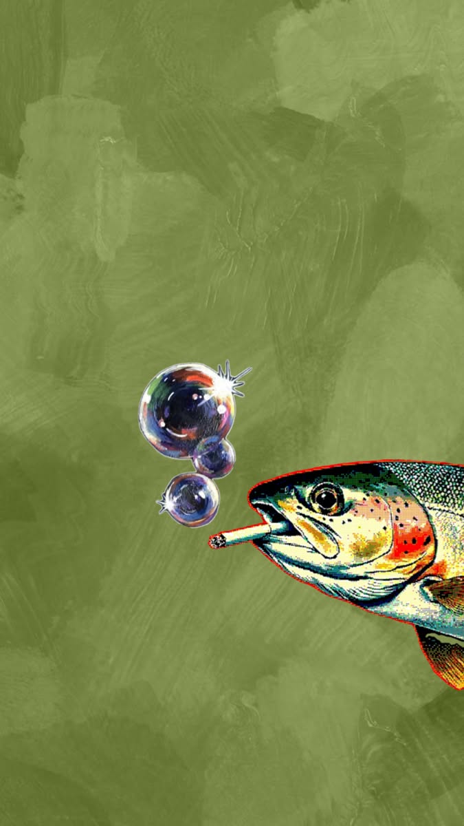 Retro Fish Poster, Ocean Animal Wall …
