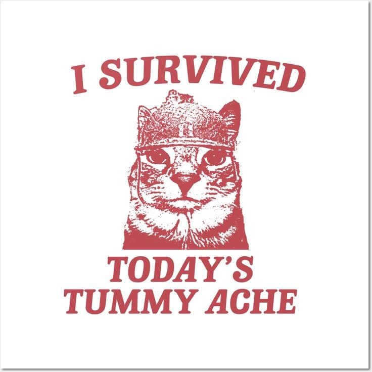 I Survived Today’s Tummy Ache  &hellip;