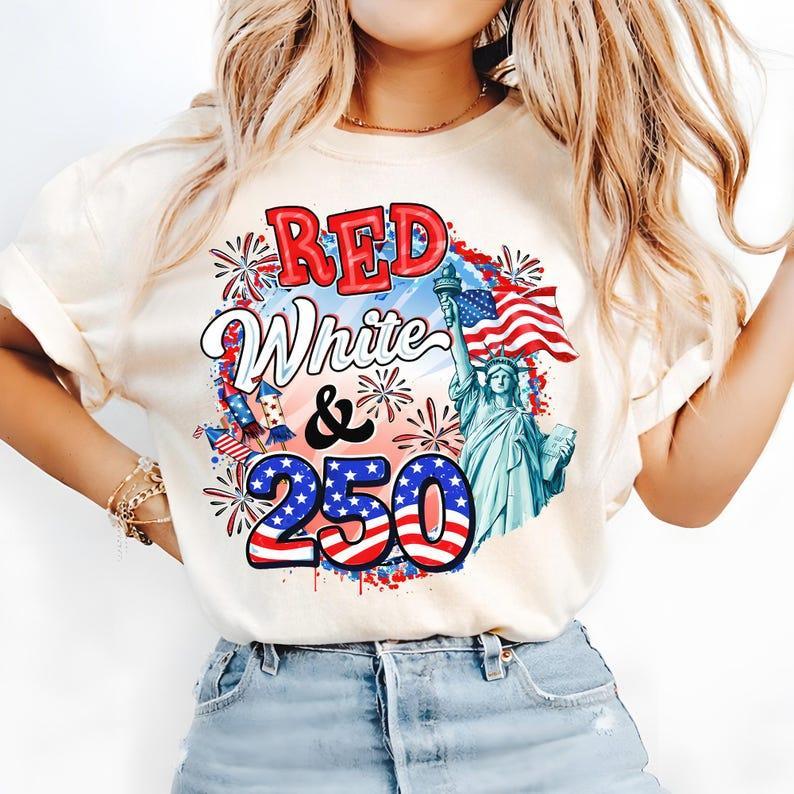 Comfort Colors Red White & 250 …