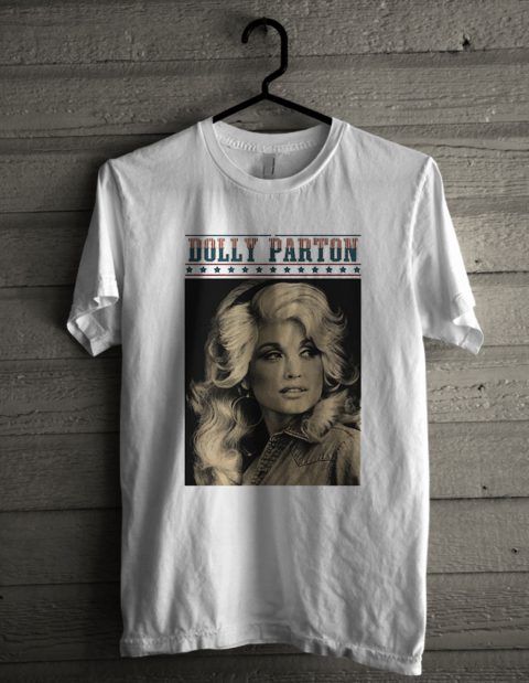 Blonde Country Singer Portrait T-Shi …