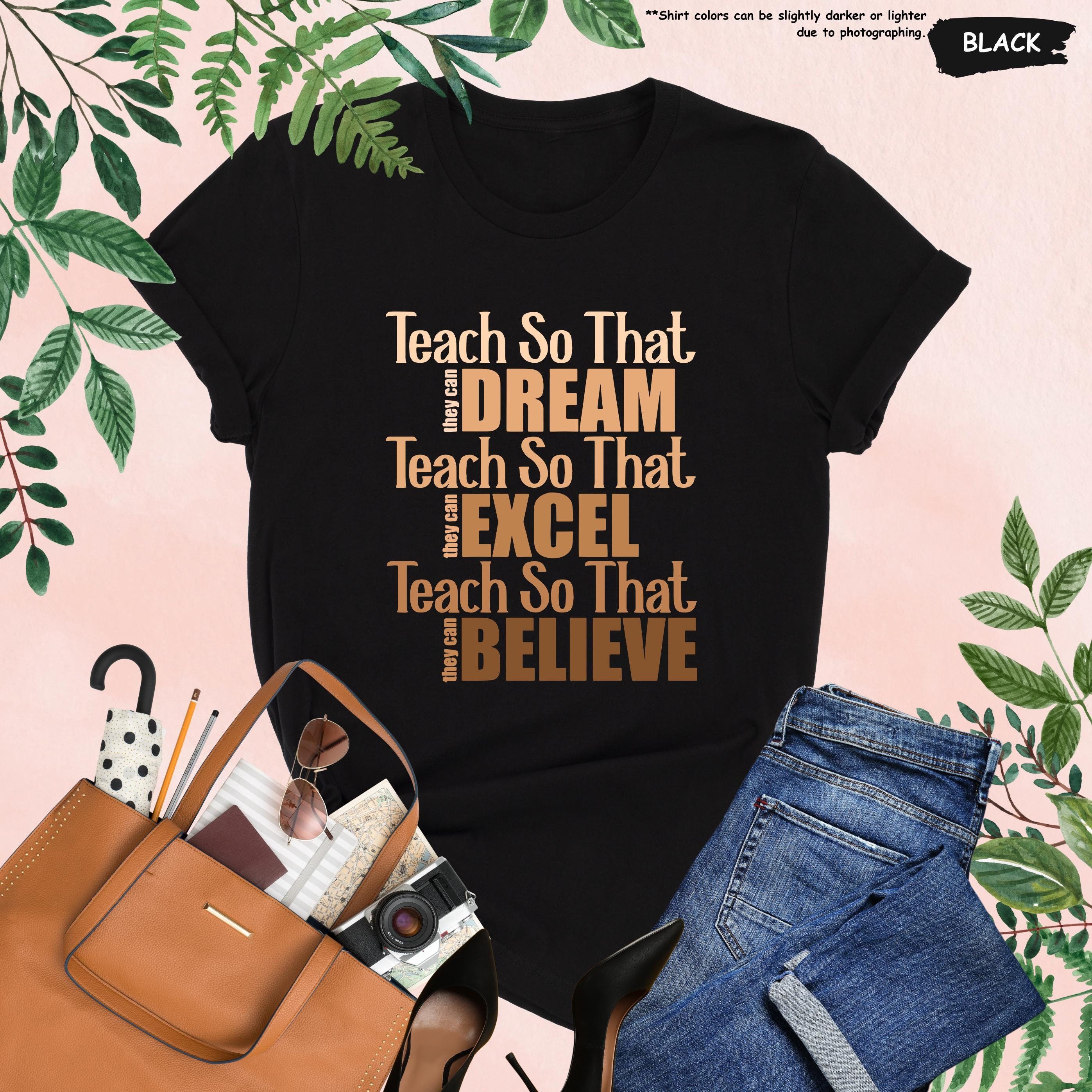 Black History Teacher Shirt, Gift Fo …