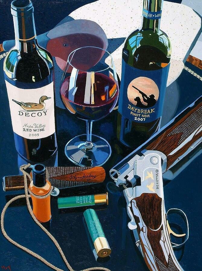 Vintage Wine Table Poster, Retro Coc &hellip;