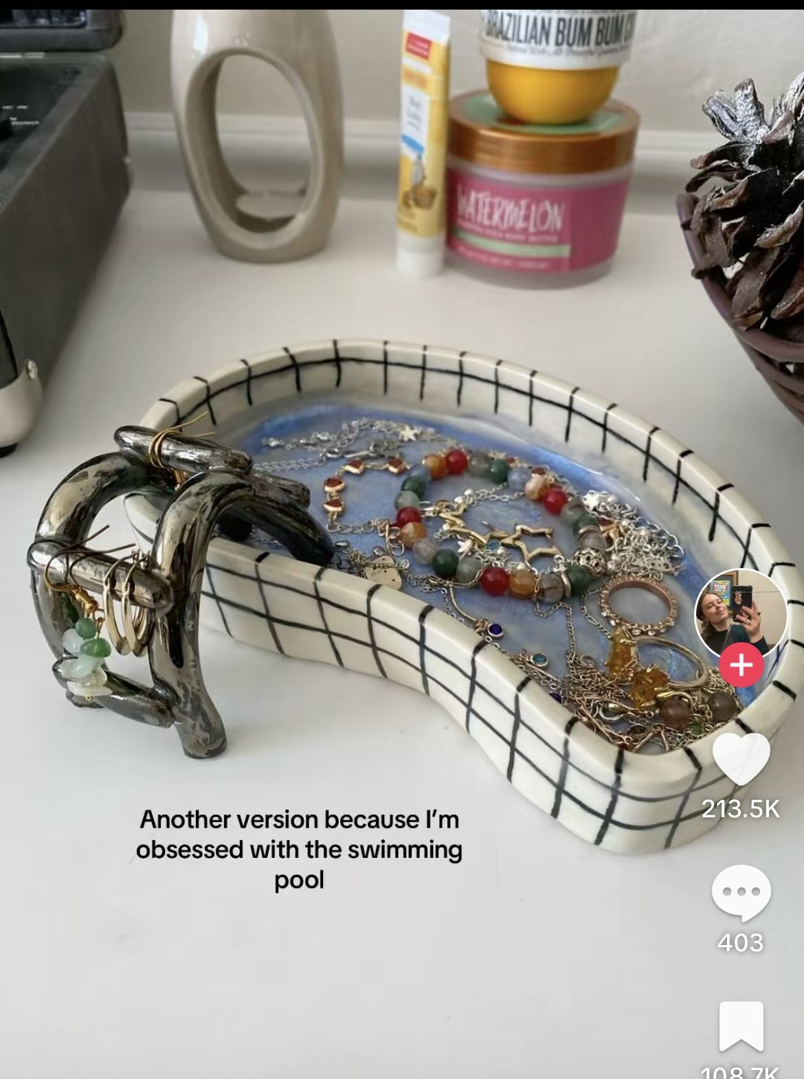 Creative Jewelry Holder, Clay Crafts …