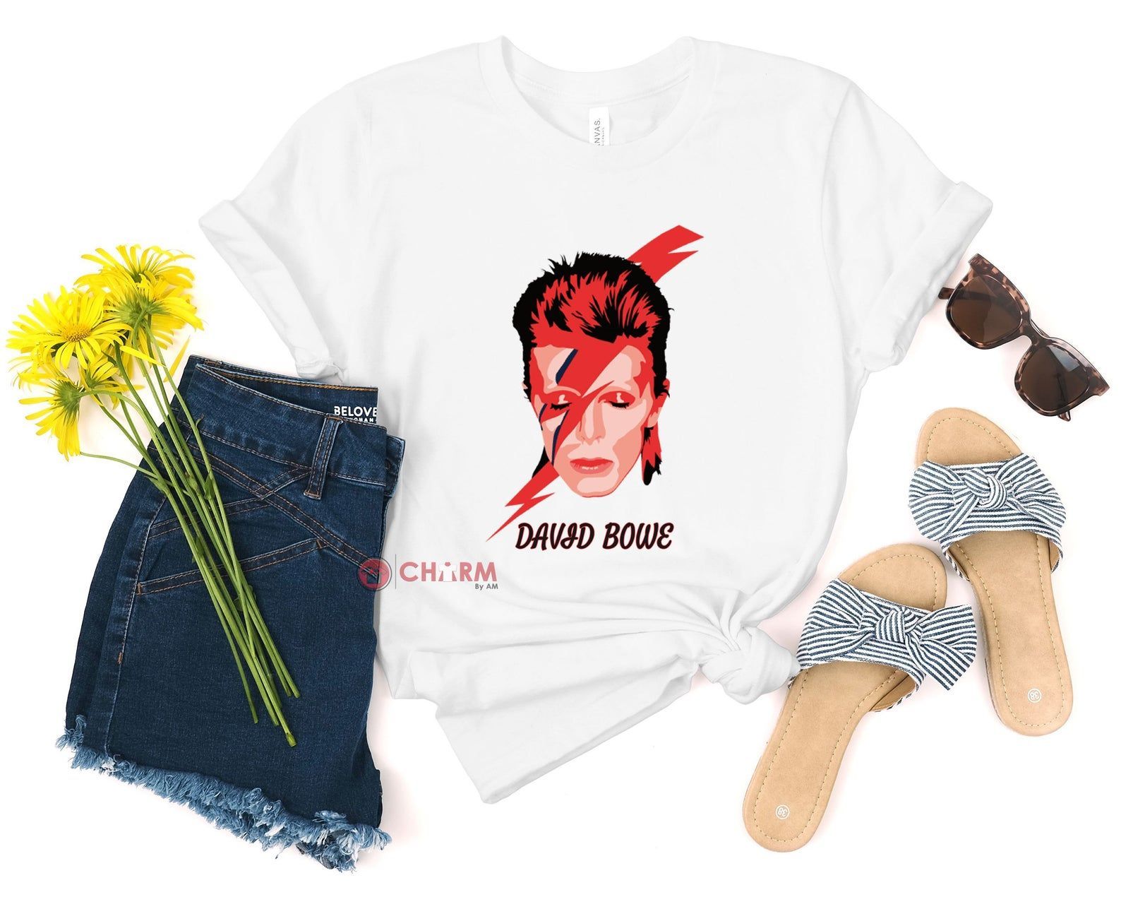 David Bowie Tshirt David Bowie Shirt &hellip;