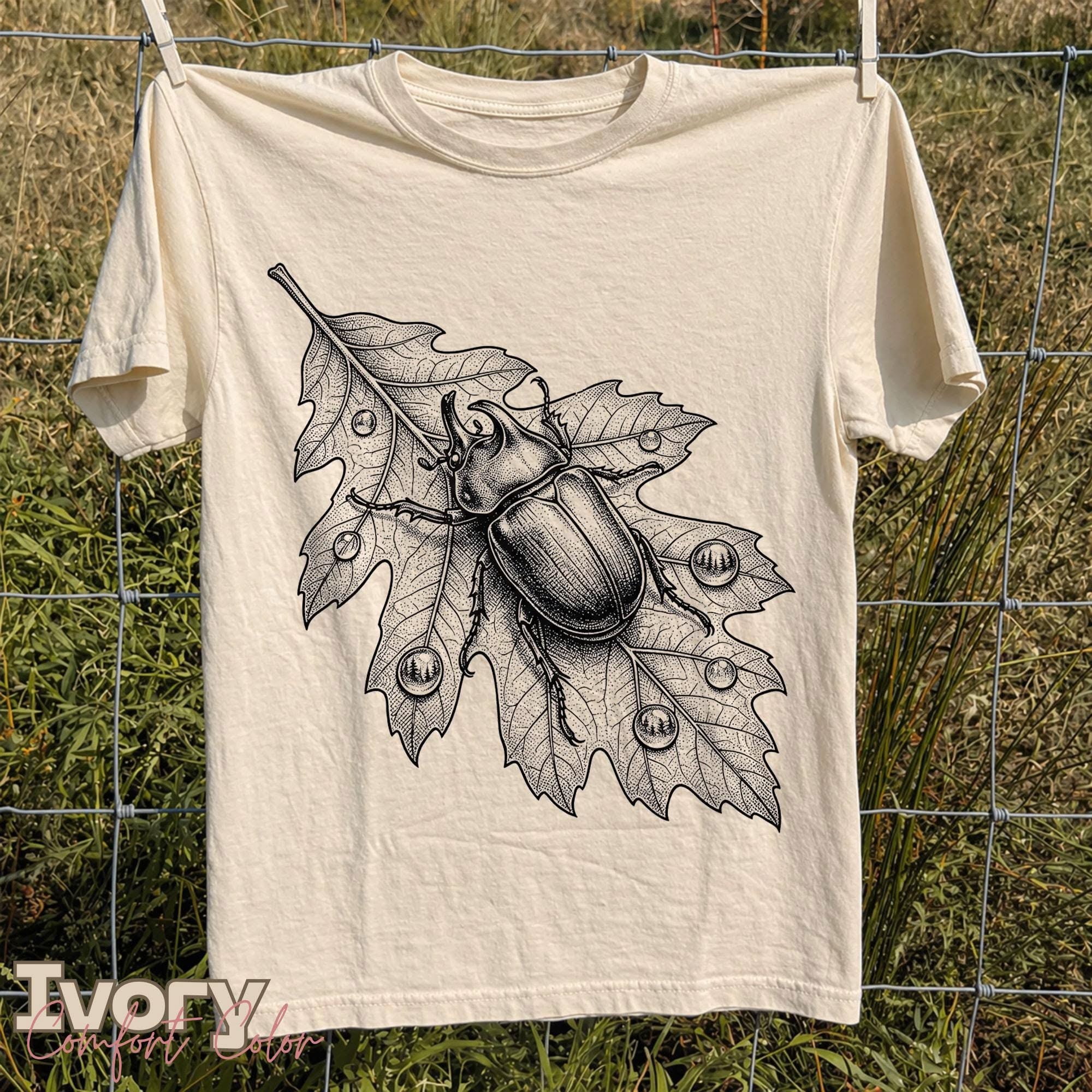 Rhinoceros Beetle T-Shirt, Scientifi …