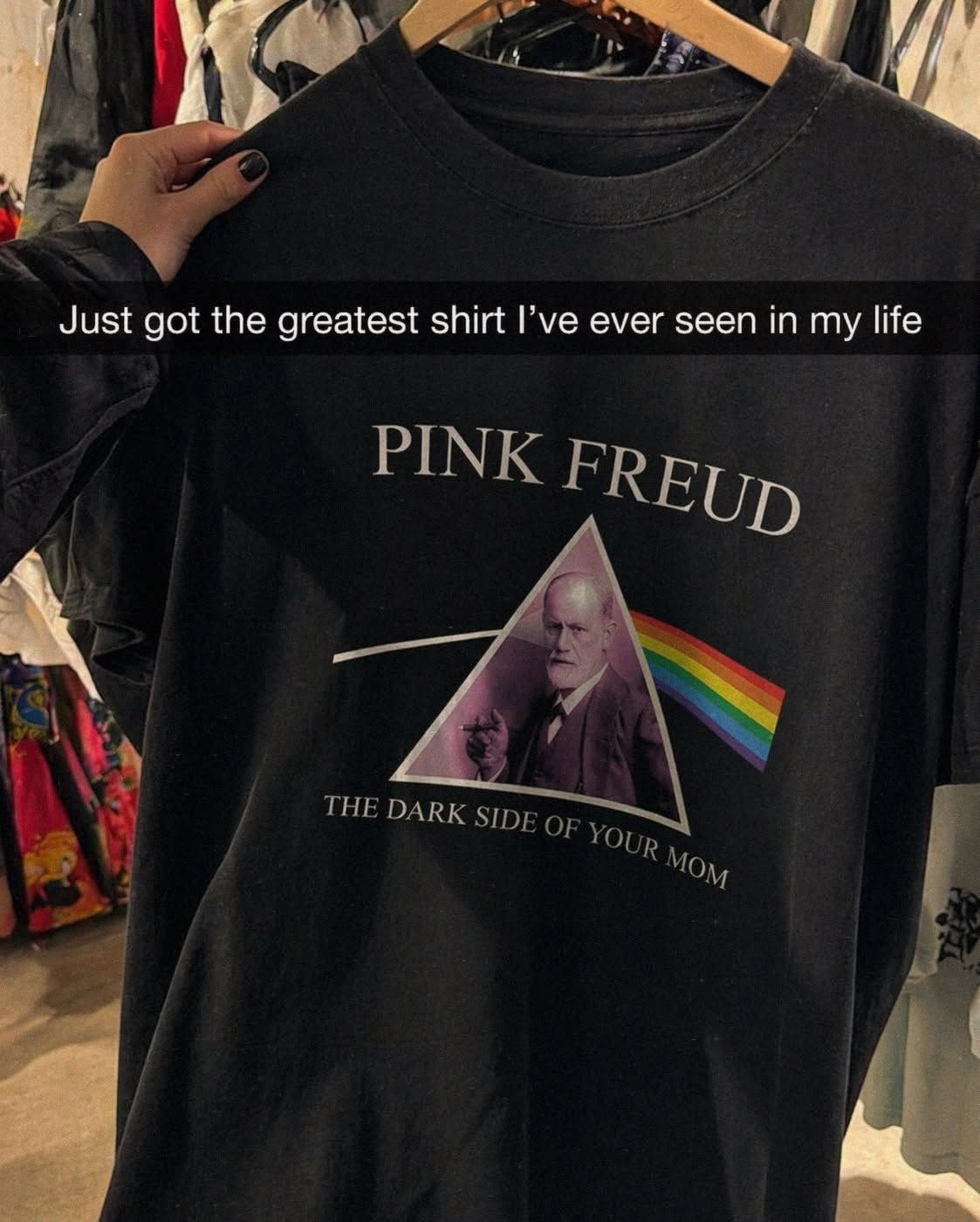 Pink Freud Dark Side of Your Mom T-S &hellip;