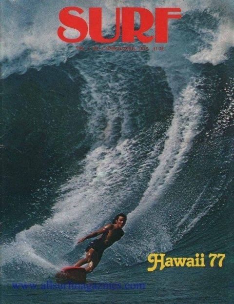 Hawaii 1977 Surfing Poster, Vintage …
