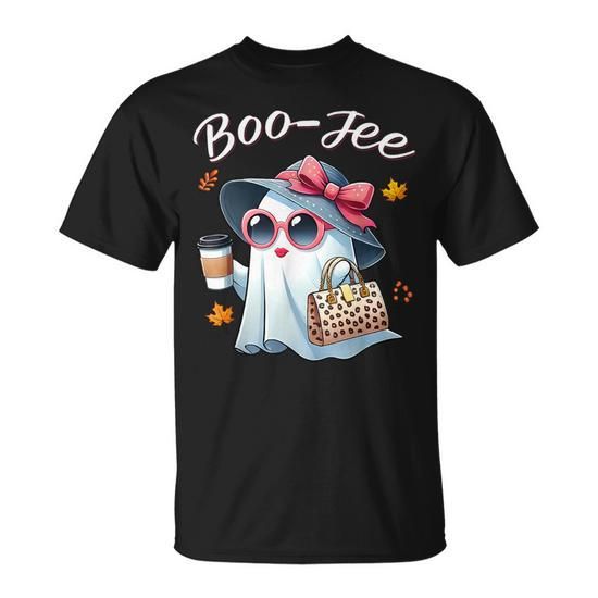 Boo-Jee Coffee Ghost Girl T-Shirt …