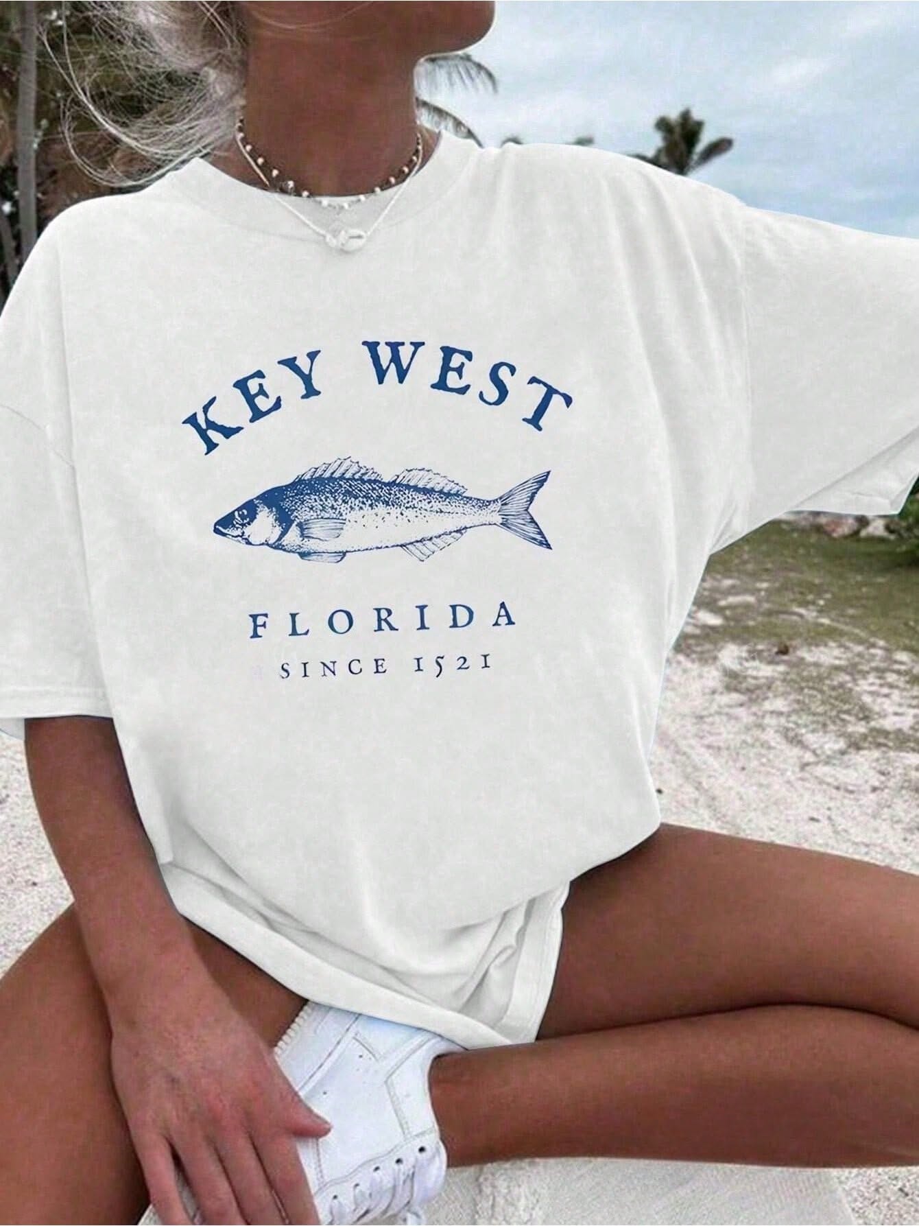 Women’s Casual T-Shirt With Re &hellip;