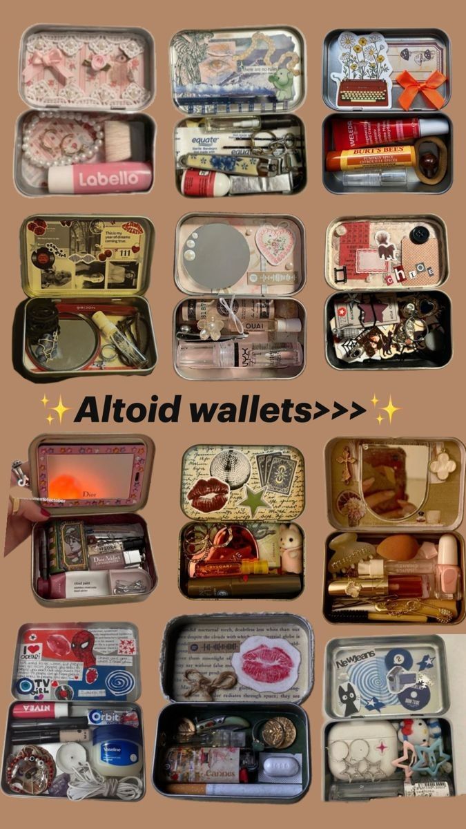 Mint Tin Crafts, Altoids Tins, Pinte &hellip;
