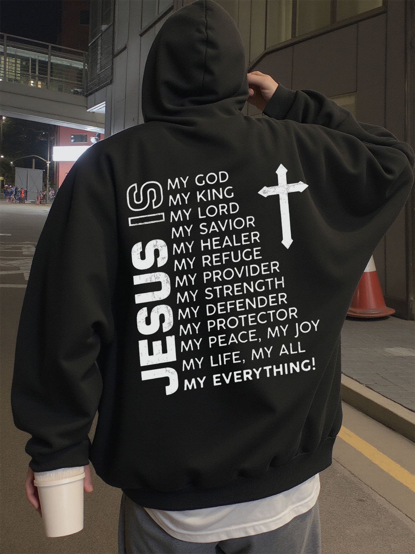 Hoodie for Men, Streetwear, Religiou &hellip;