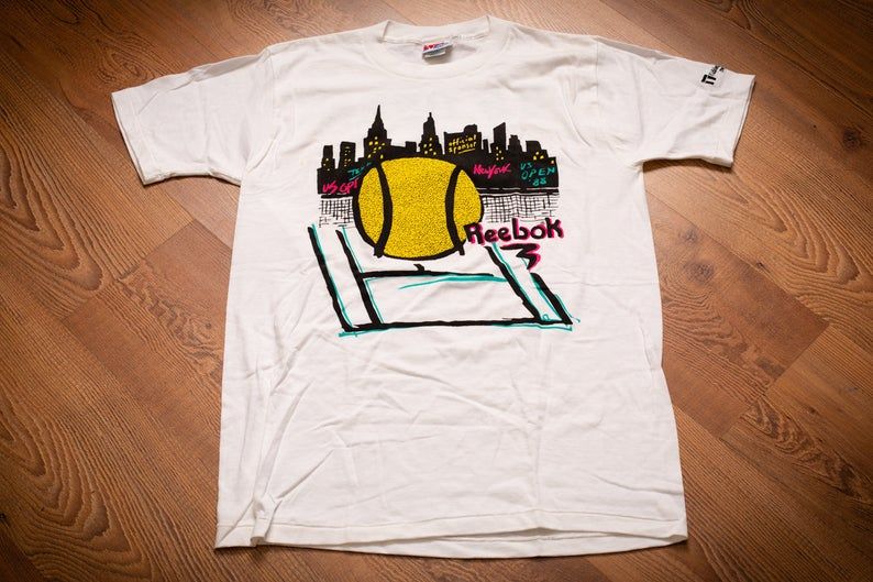 Vintage Tennis Tournament Court T-Sh …