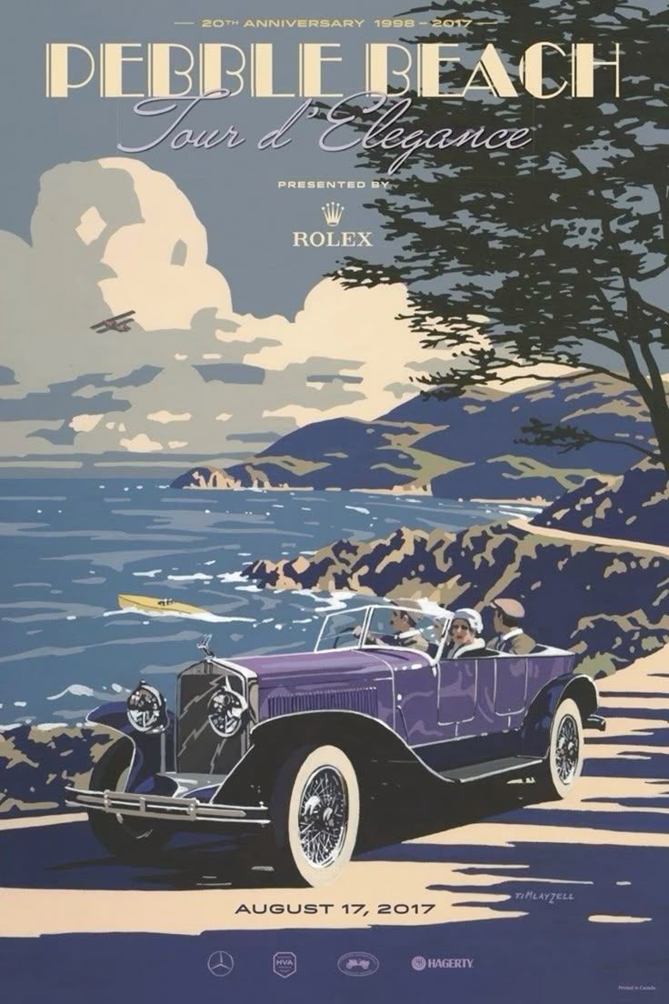 Vintage Car Posters Illustration, Vi &hellip;