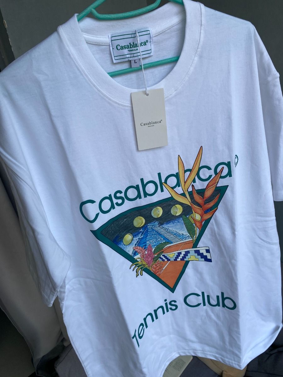 Tropical Tennis Club Racket T-Shirt …
