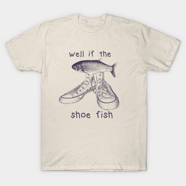Shoe Fish T-Shirt – Funny Bass Fis …