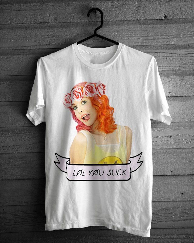 Lol You Suck Orange Hair Pop Art T-S …