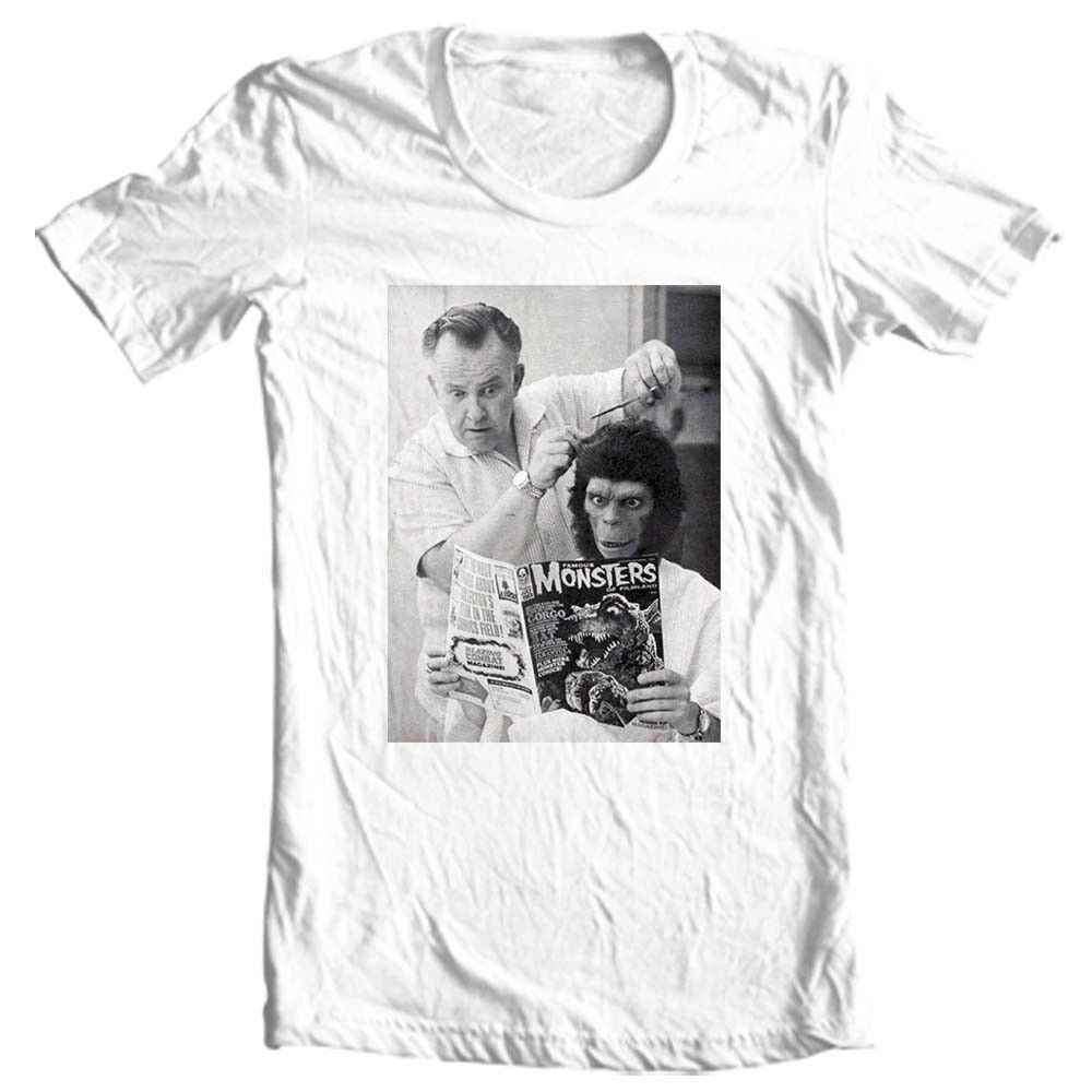 Vintage Monster Film Photo Collage T …