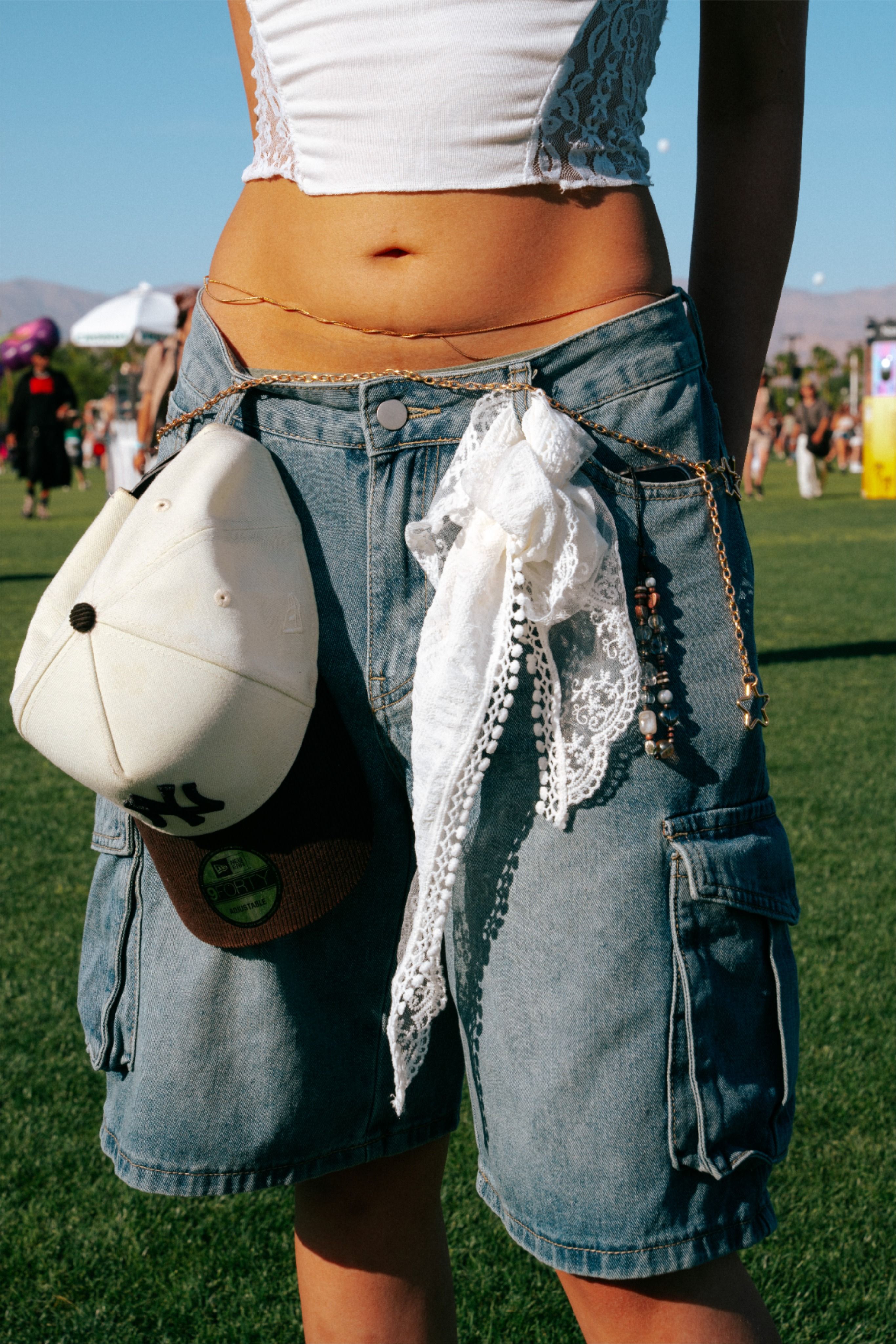 Coachella Bandana, Denim Shorts Fest &hellip;