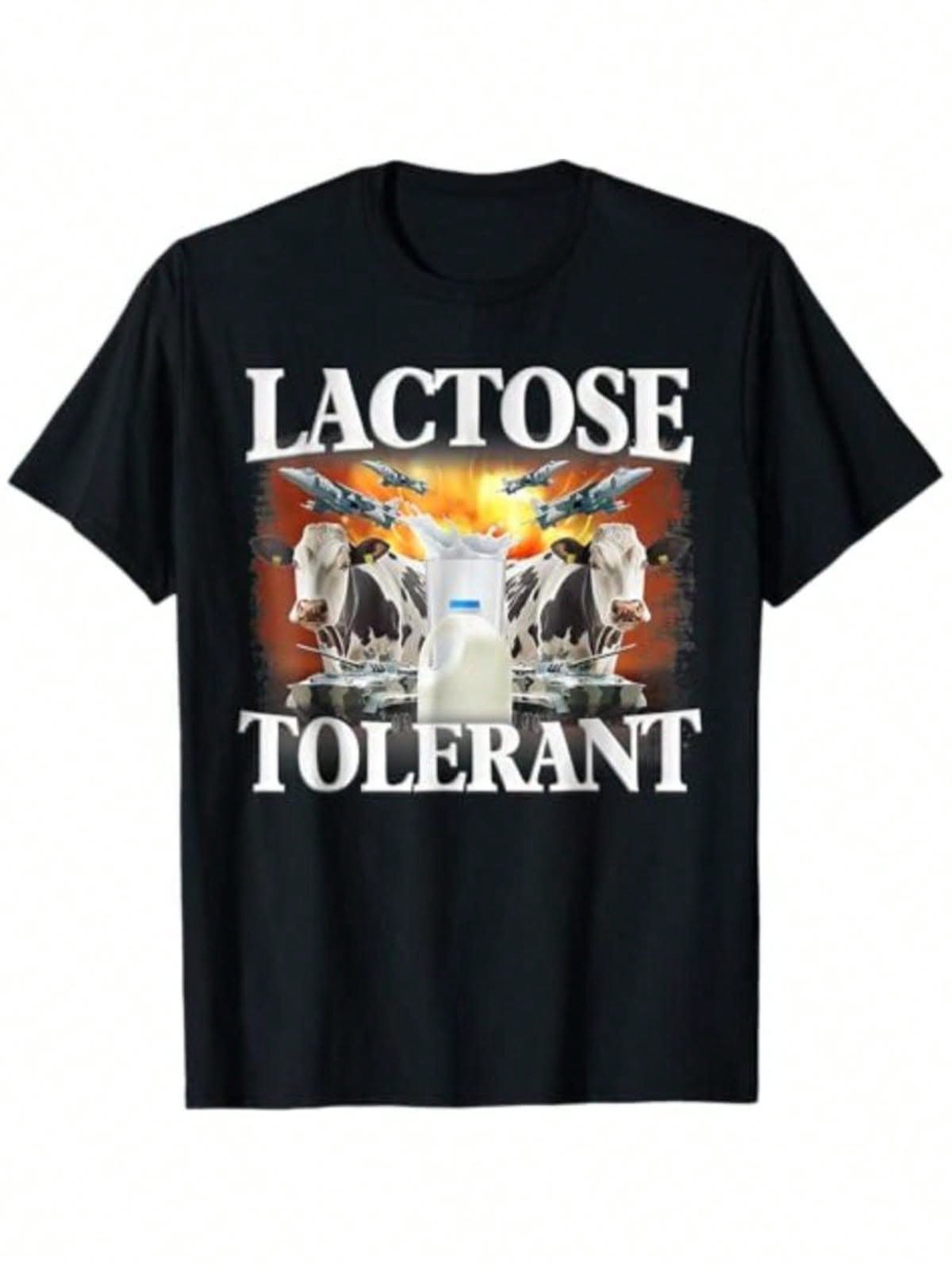 Lactose Tolerant T-Shirt – Funny M &hellip;