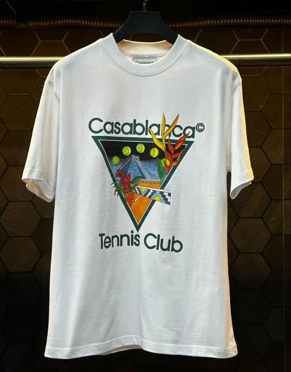 Tropical Tennis Club Sunset T-Shirt …