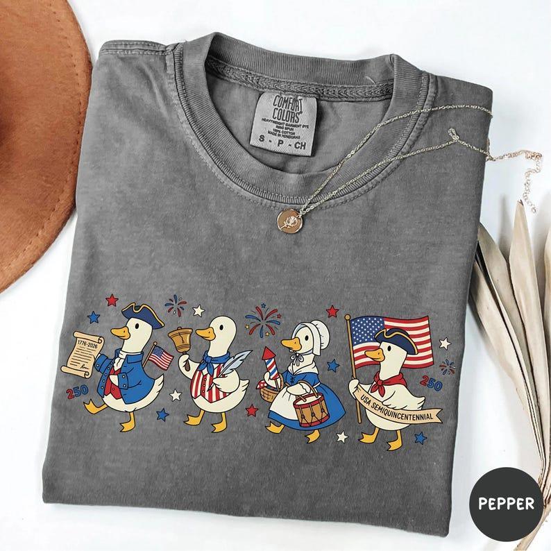 America 250 Years Shirt Comfort Colo …