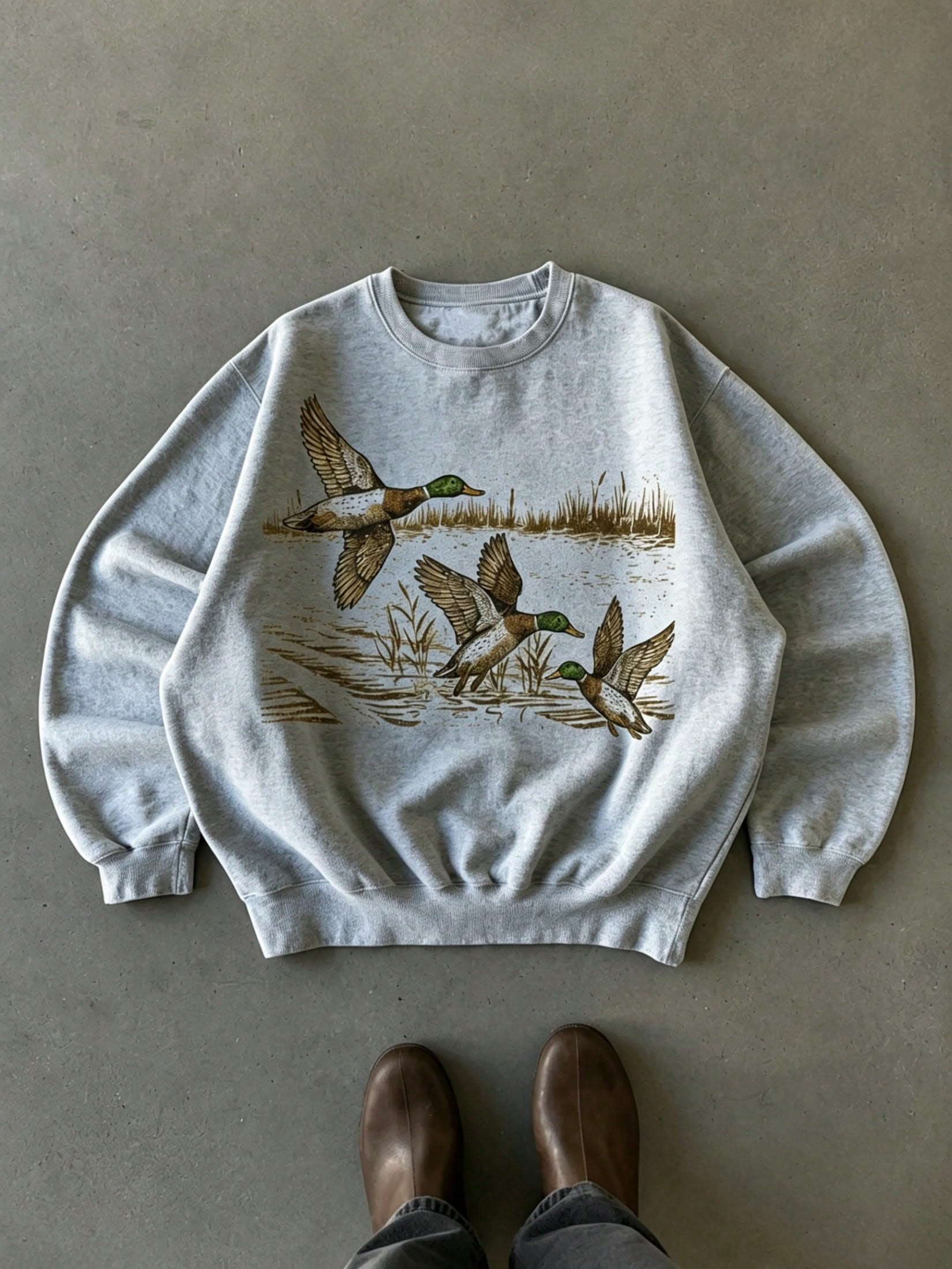 Fall Winter Unisex Mallard Duck Wetl …