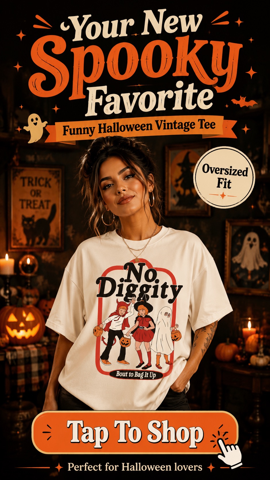 Spooky Halloween Graphic Shirt Gift  &hellip;