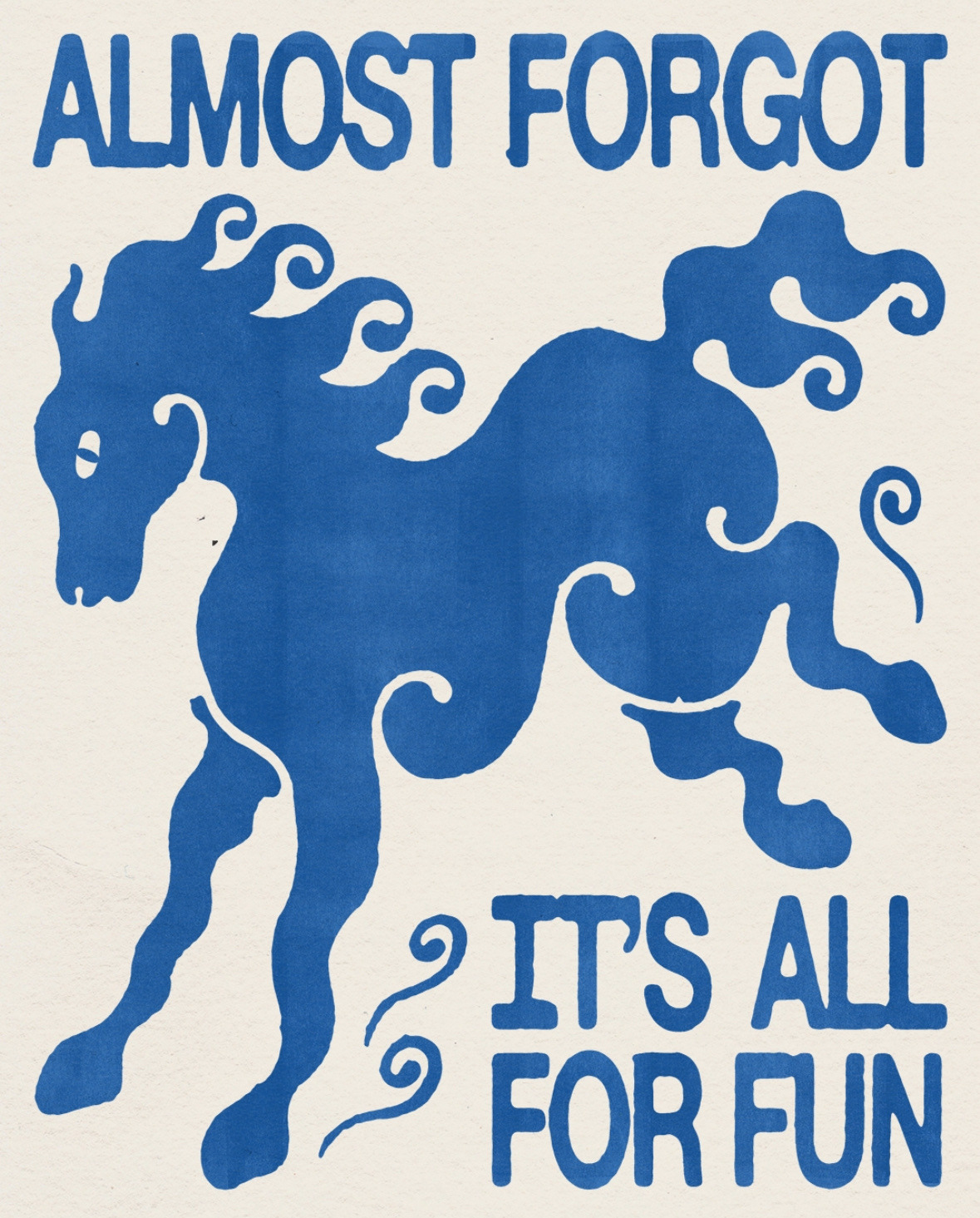 Almost Forgot It’s All for Fun …