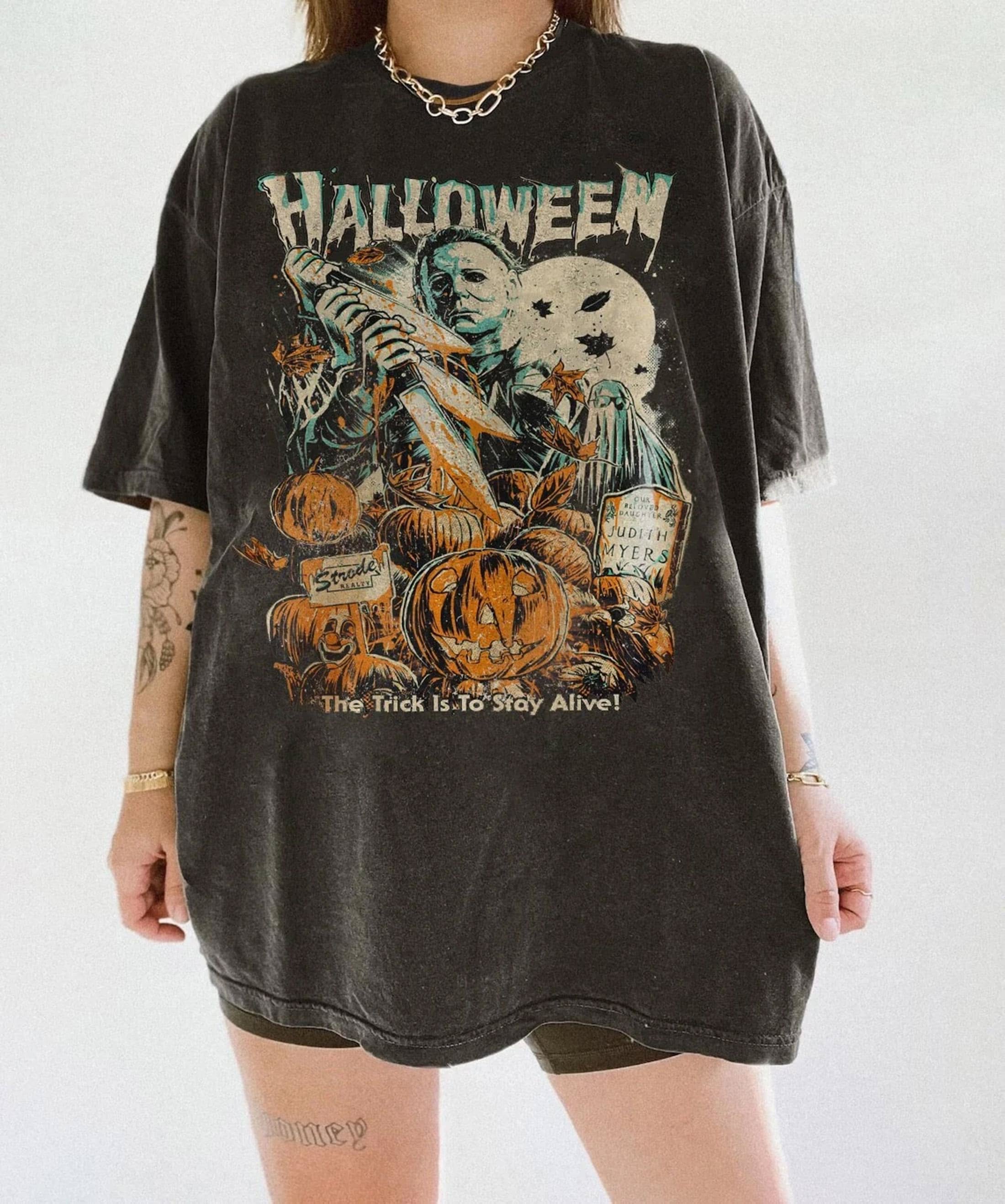 Comfort Colors Michael Myers Hallowe …