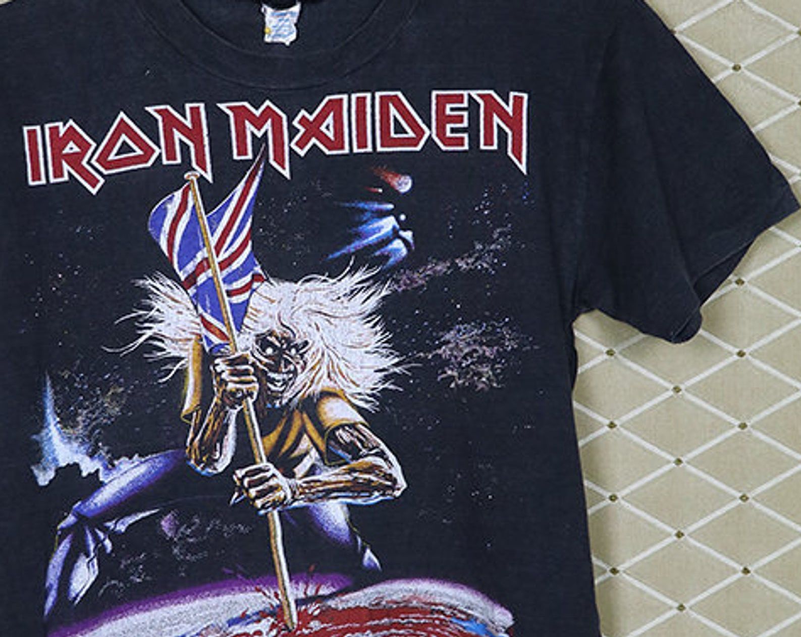 Iron Maiden Tour Shirt 1982 Number O &hellip;