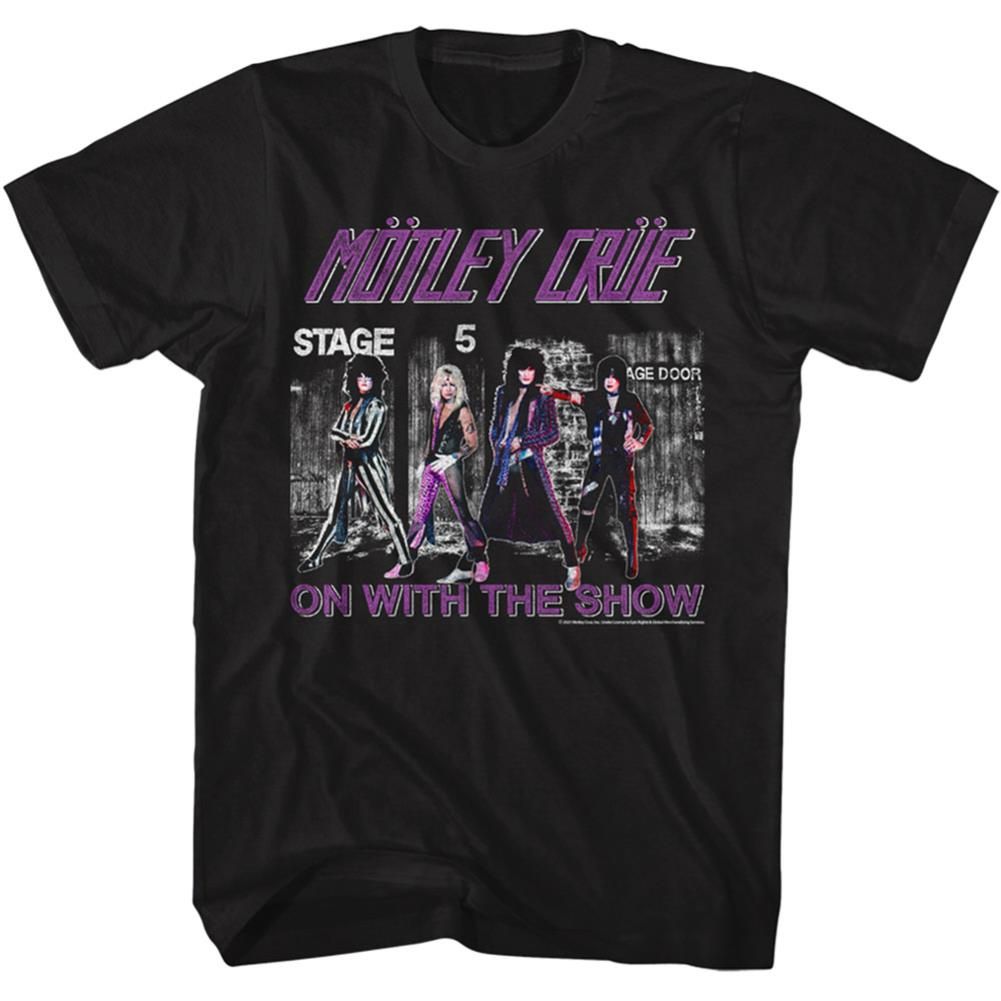 On With The Show Motley Crue T-Shirt