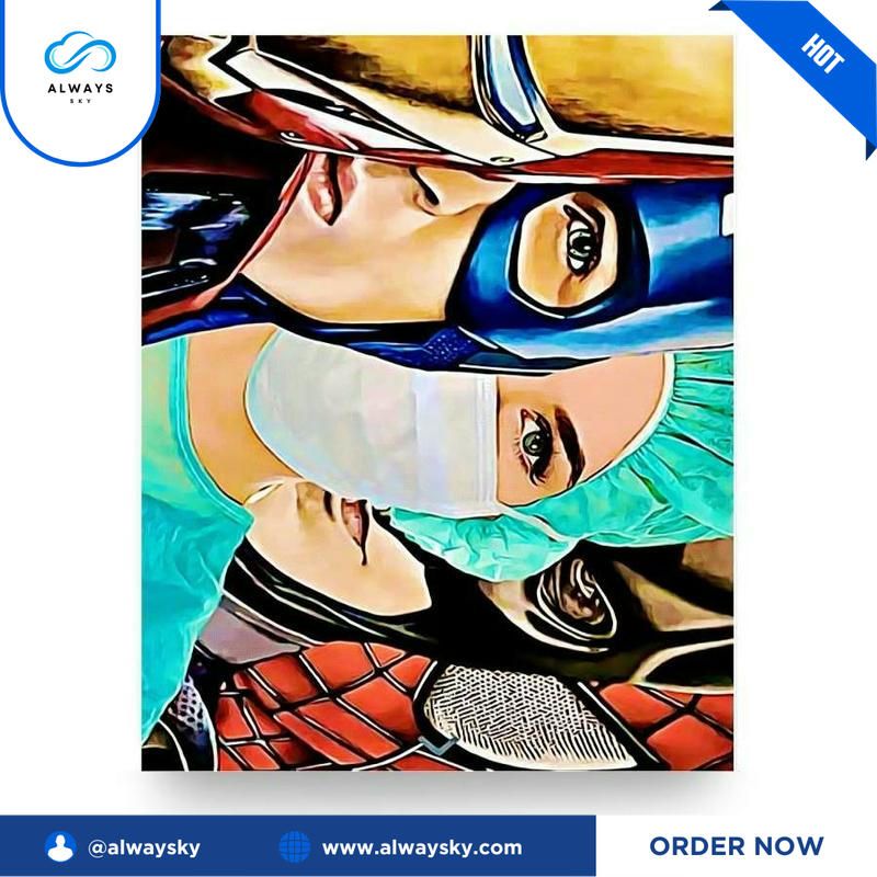 Nurse Superheroes Irons Captain Man  &hellip;