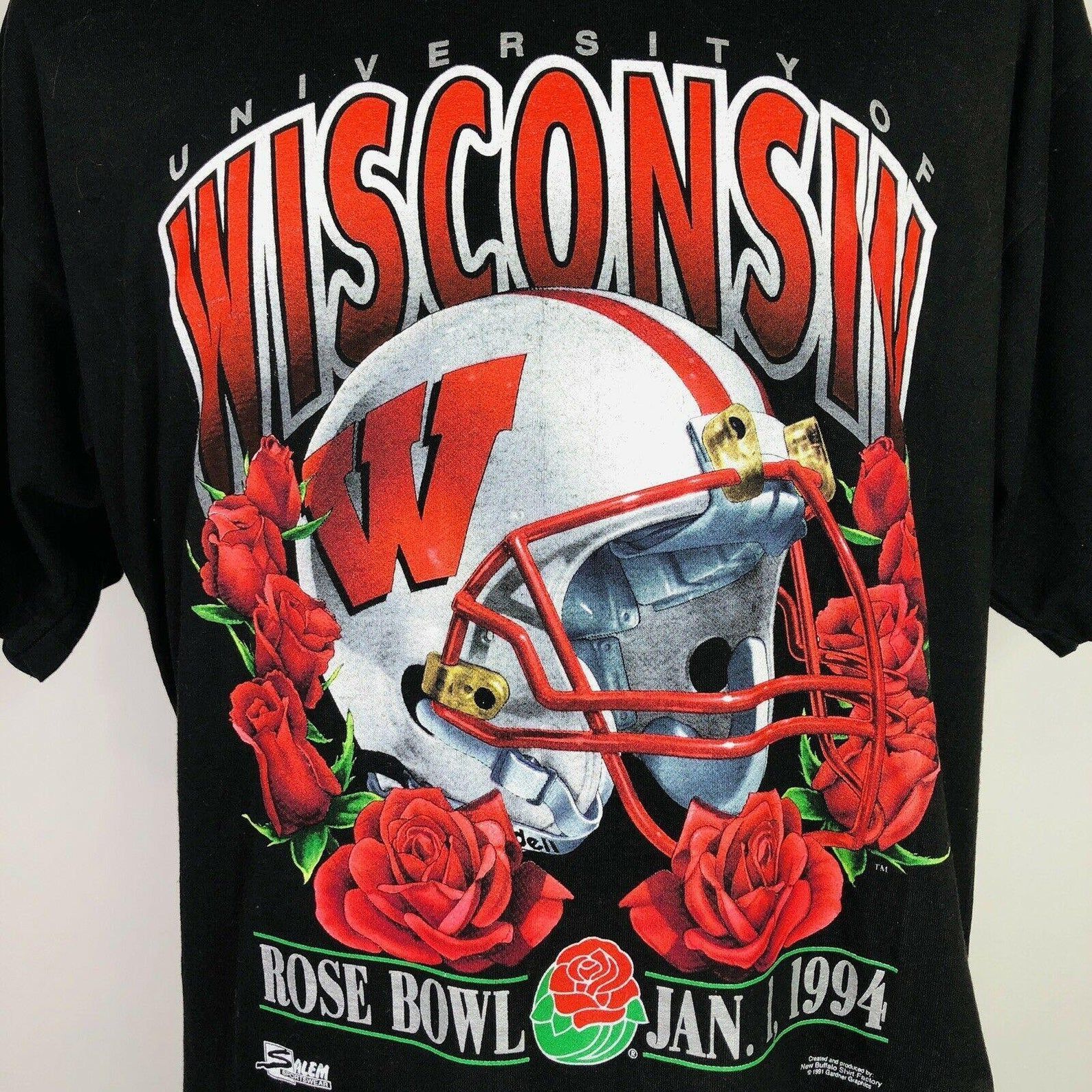 University Wisconsin Badger 1994 Ros …