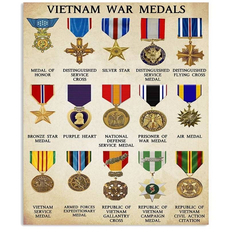 Vietnam War Medals Great Gift For Vi &hellip;