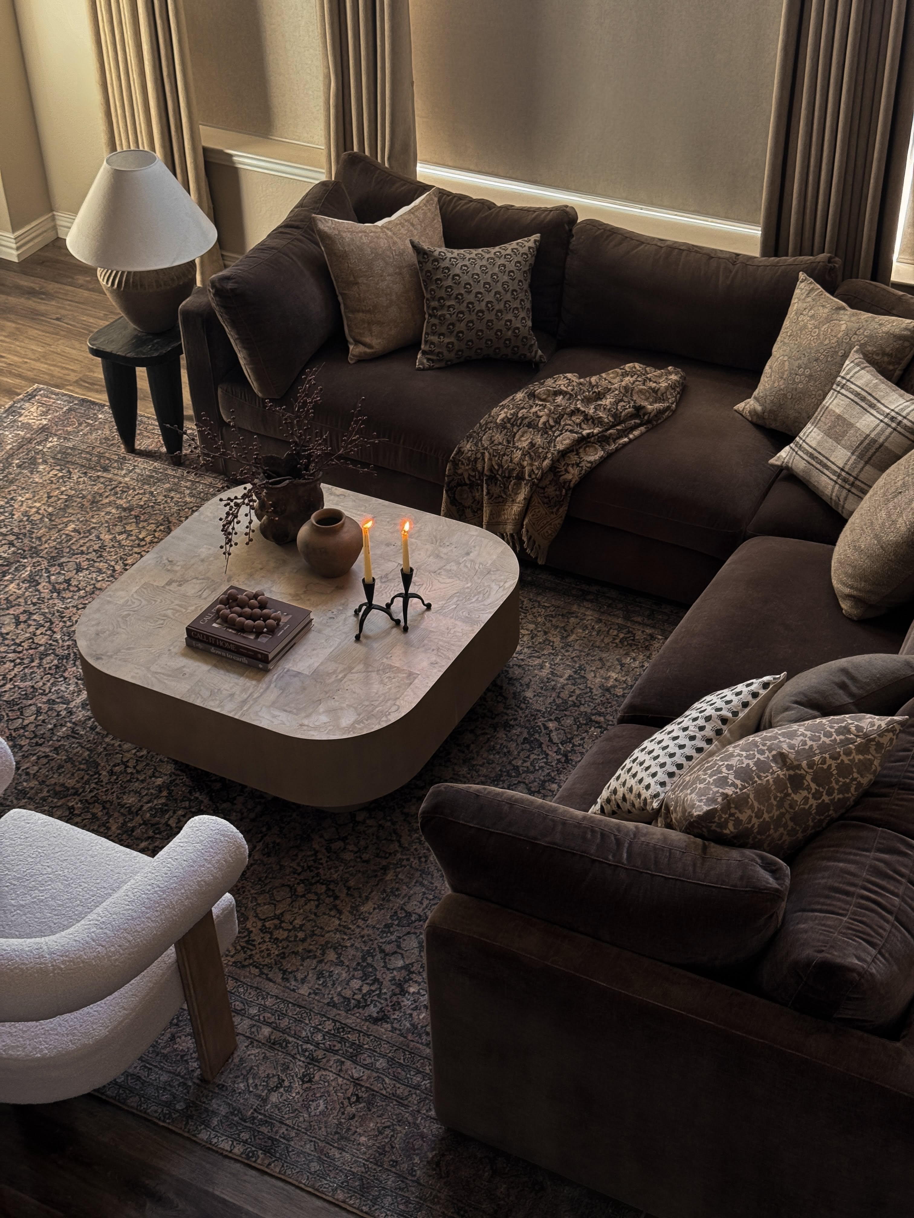 Living Room Area Rug for Cozy Floor Styling