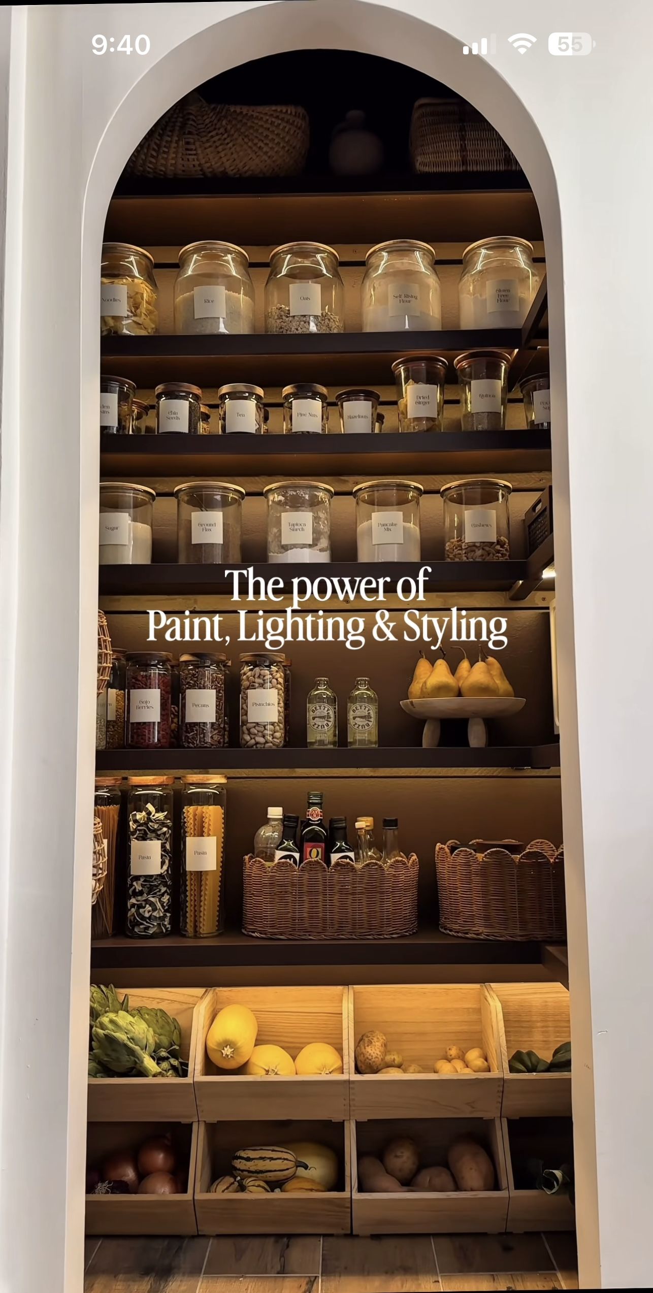 Pantry Storage Container Set for Organized Food Storage