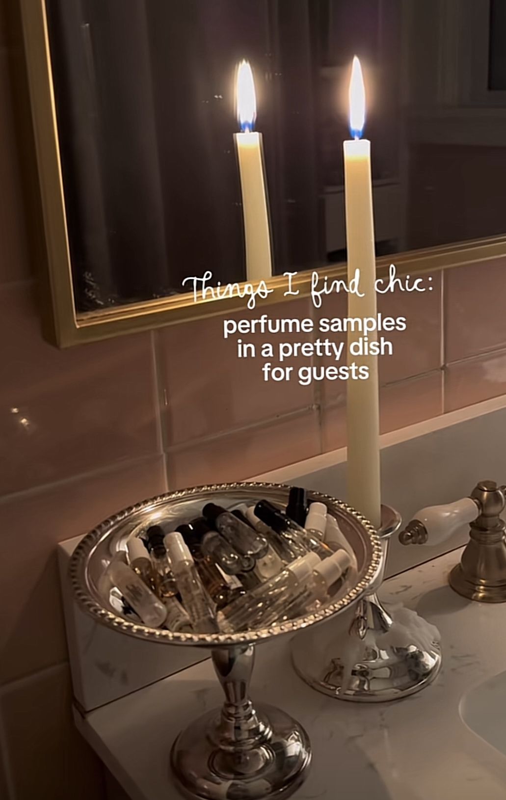 Perfume Sampler Set for Bathroom Vanity