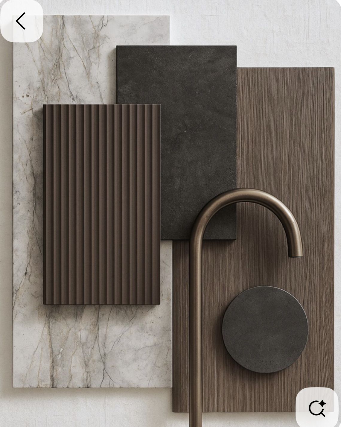 Marble and Metal Home Decor Accessories