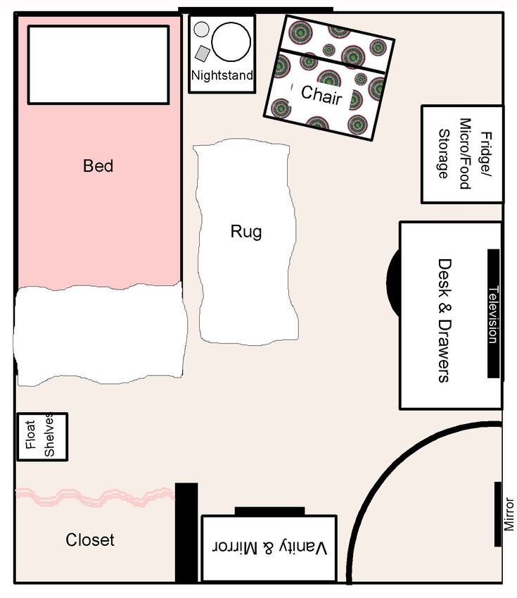 Bedroom Layout Ideas For Beginners, Compact Bedroom Design, Efficient Space Planning, How To Organize Small Rooms, Small Bedroom Floor Plan Layout