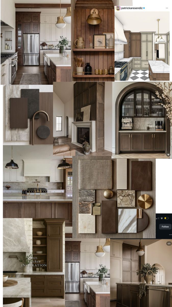 Warm Neutral Home Mood Board Inspiration